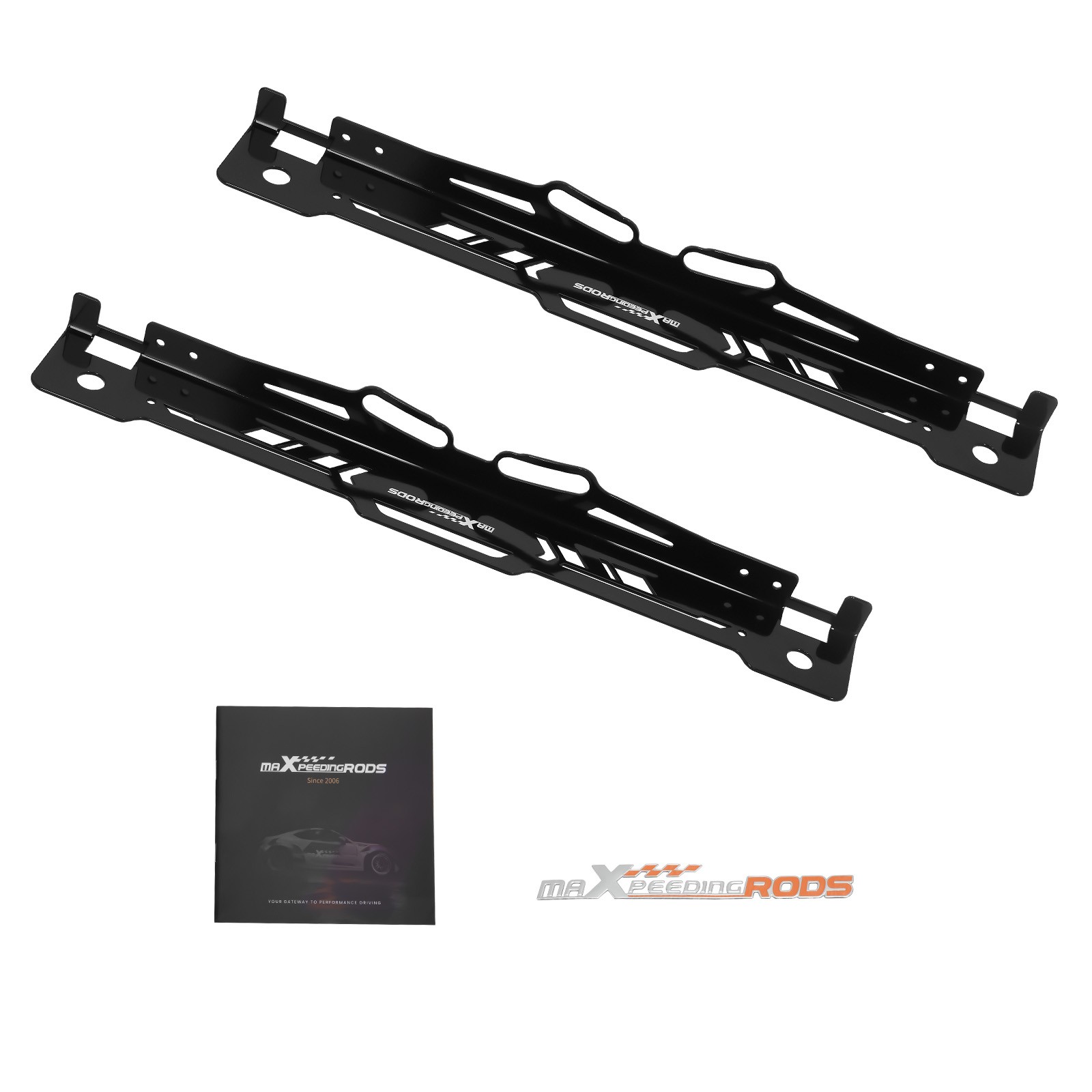 2PCS HEAVY DUTY WHEEL ALIGNMENT TOOL KIT - BLACK TOE ALIGNMENT TOOL PLATES