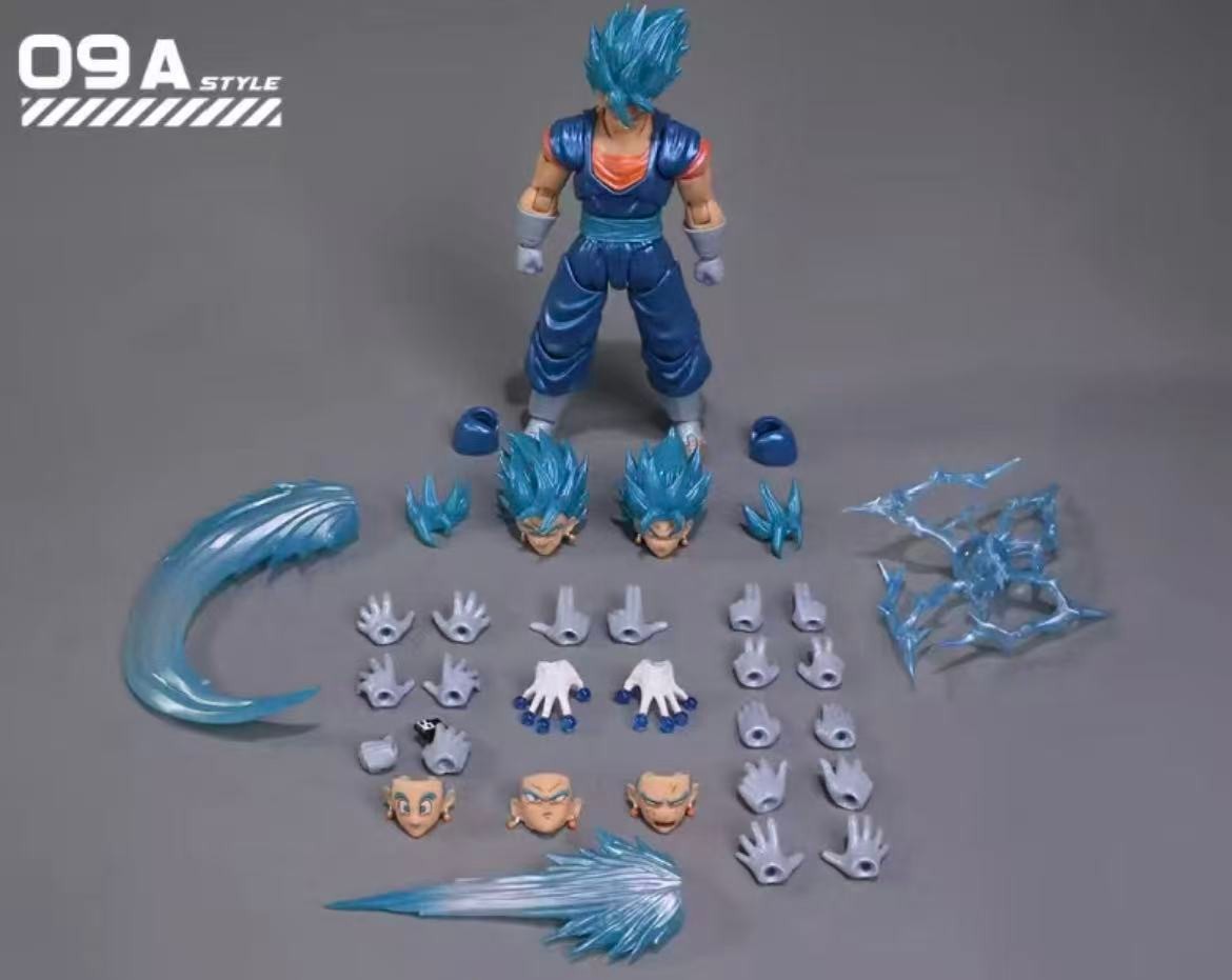 YGMW 009A OC Toys SHF  1/12 SSB Vegito 3.0 Super Saiyan Vegetto Action Figure