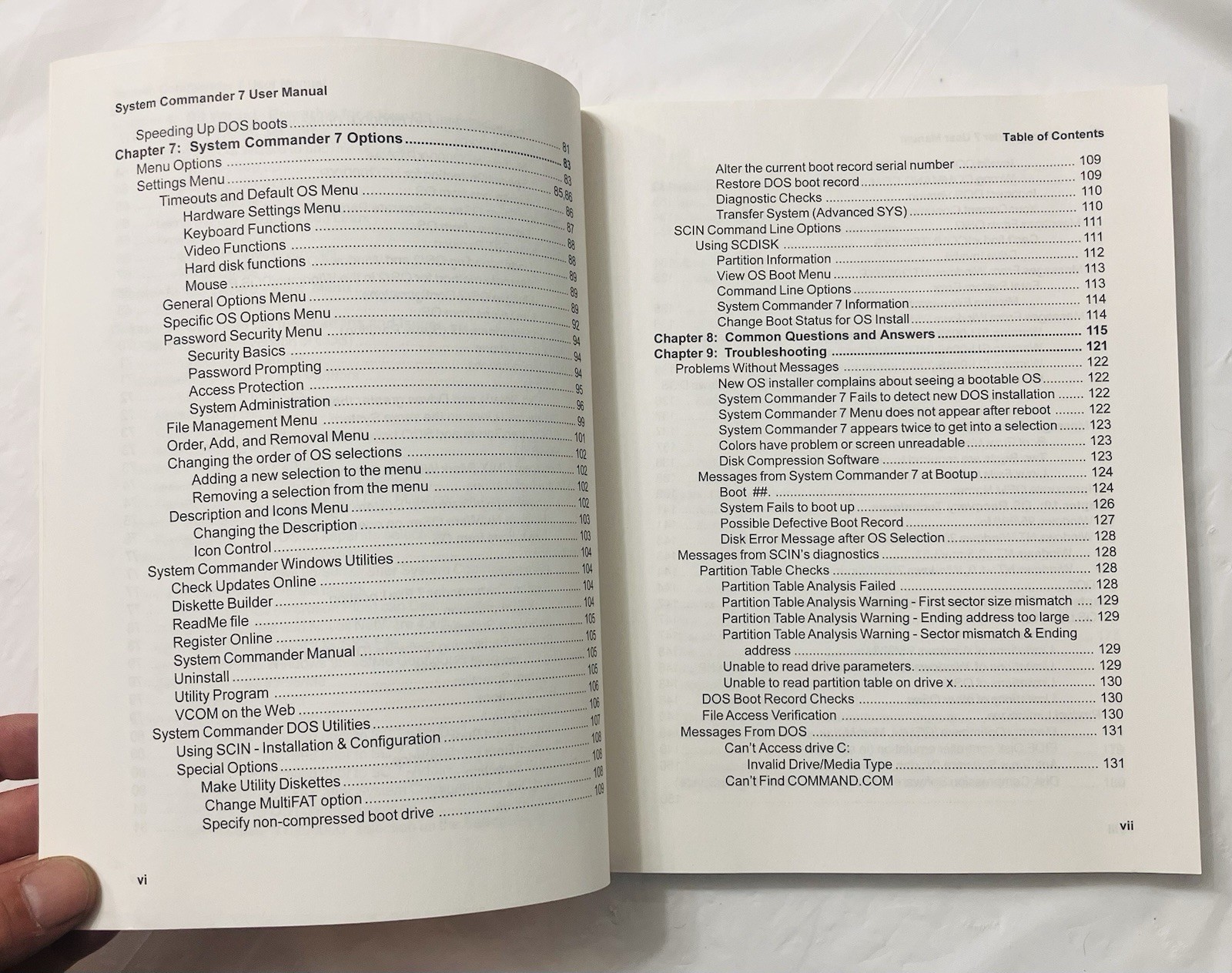 System Commander Version 7 User Manual VCOM Computing Guide Windows Linux (2001)