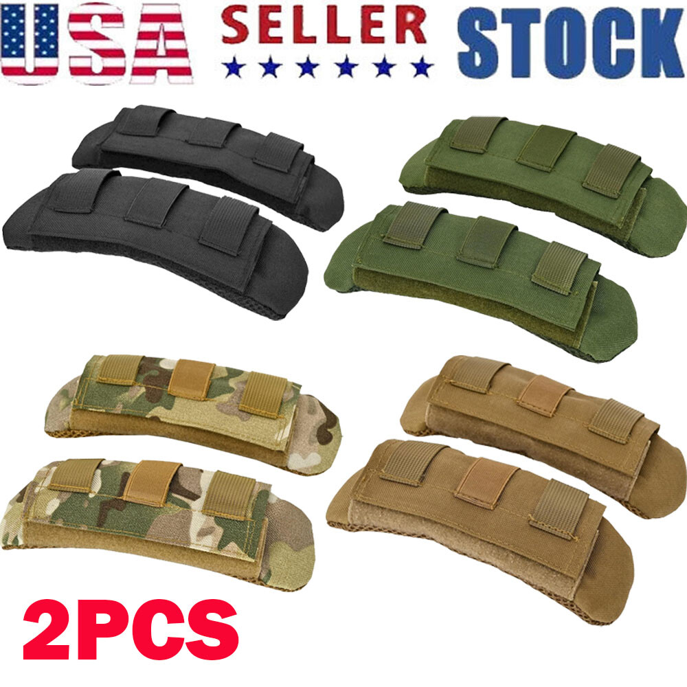 2PCS Shoulder Strap Pad Vest Shoulder Backpack Bag Strap Pads Fit 2'' USA