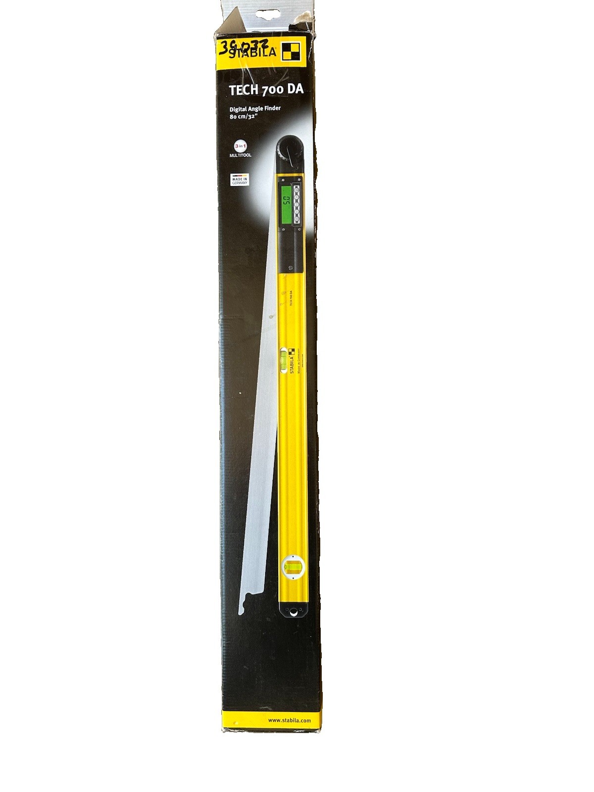 STABILA TECH 700 DA Digital Angle Finder 32 in Metal 3-in-1 Multi-Tool