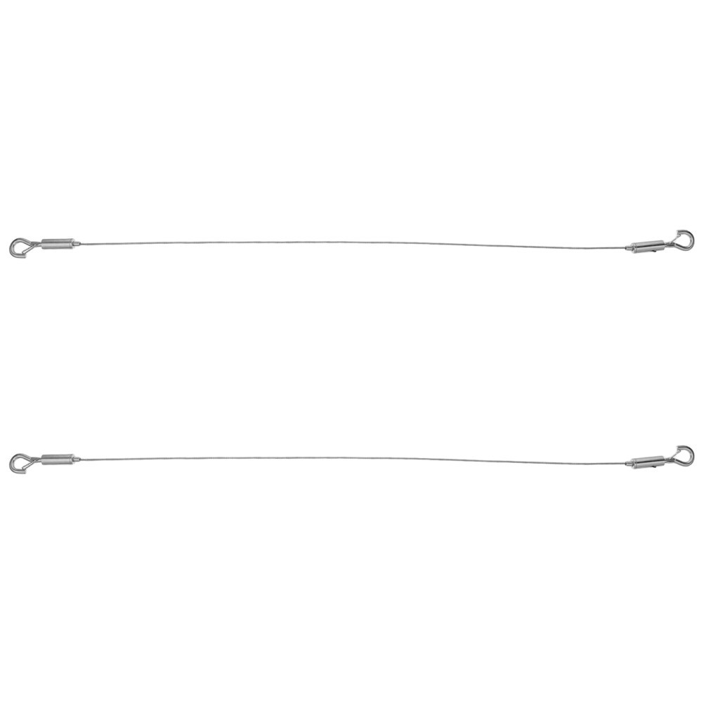 2 Pcs Hanging Chart Wire Hook Ceiling Hangers for Decoration Lights
