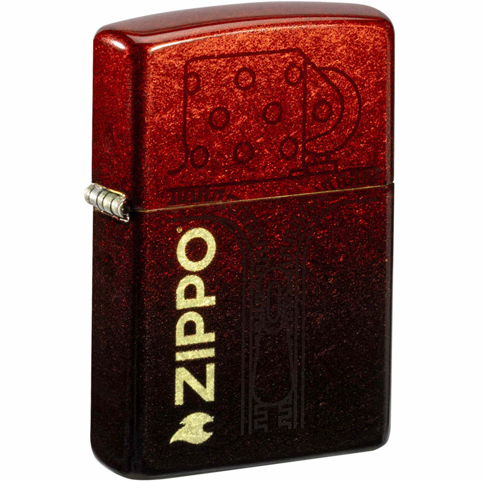Zippo Windproof Lighter 2024 Founder's Day Collectible 540 Tumbled Brass 46213