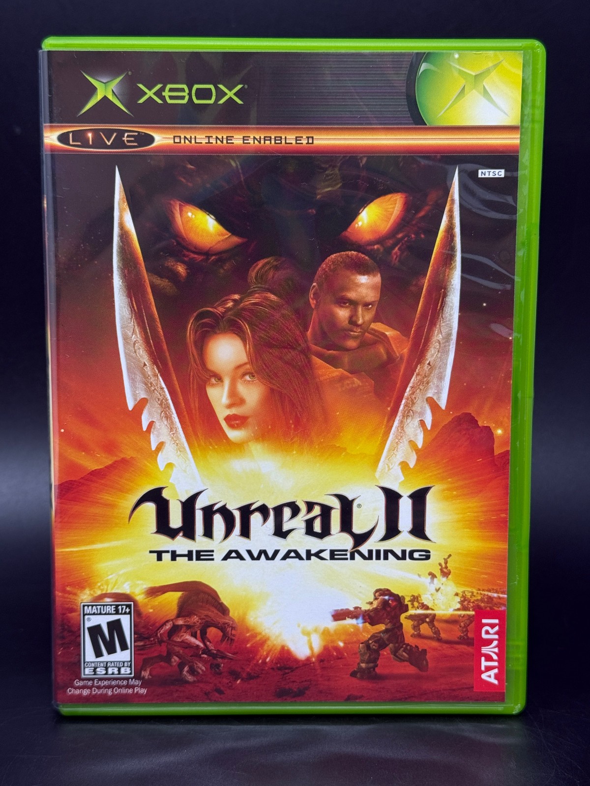 Unreal II: The Awakening (Microsoft Xbox) *CASE & MANUAL ONLY*