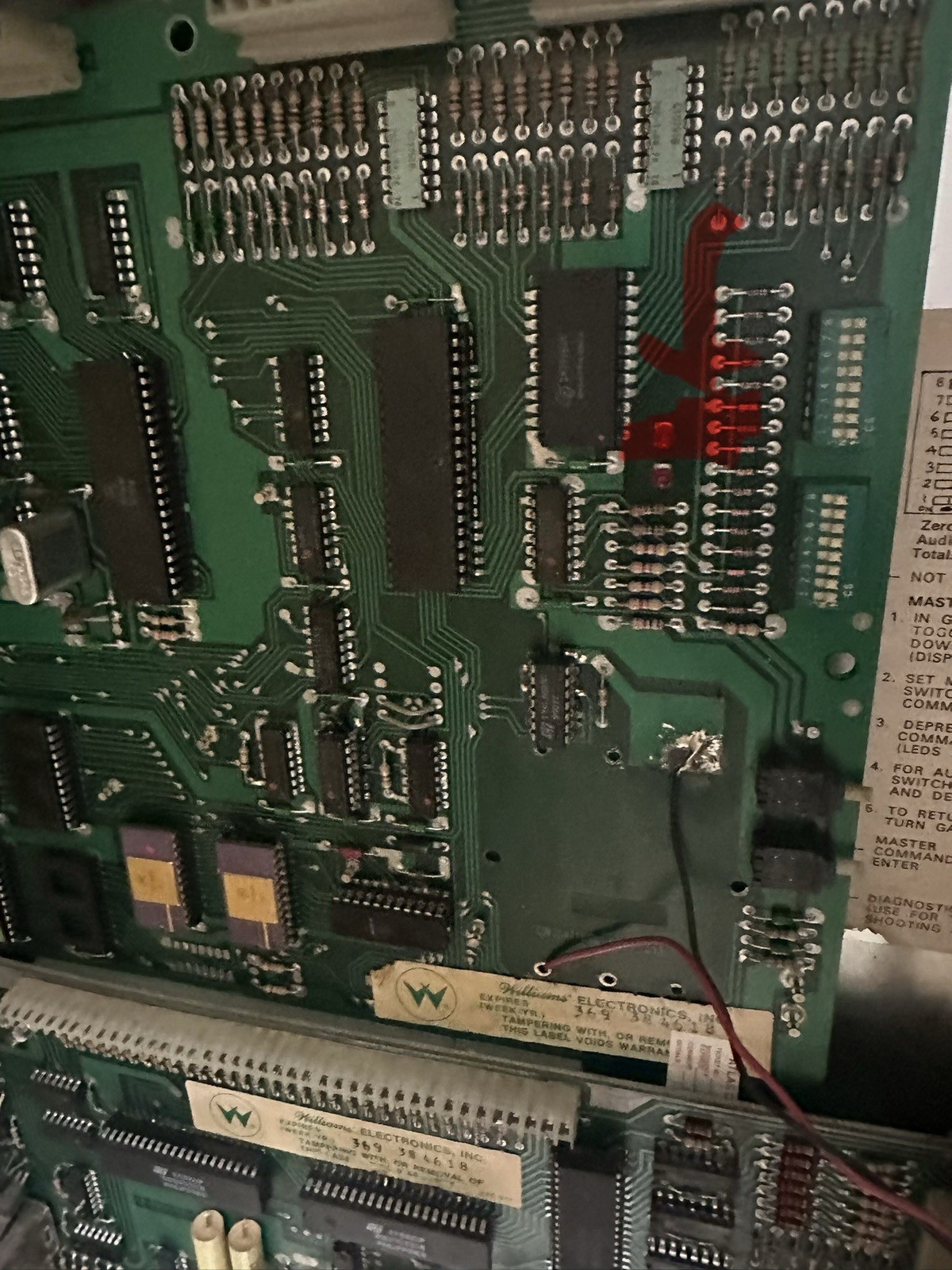 1978 Williams Flash Pinball Machine - Non Working