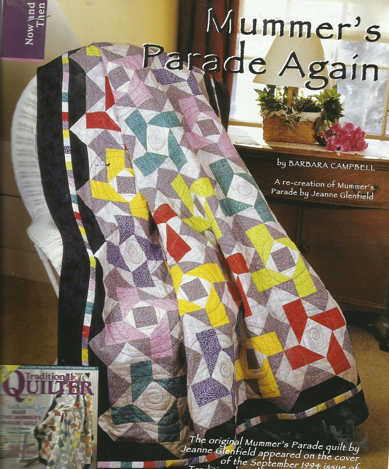 B0503   MUMMER'S PARADE AGAIN QUILT PATTERN/INSTRUCTIONS