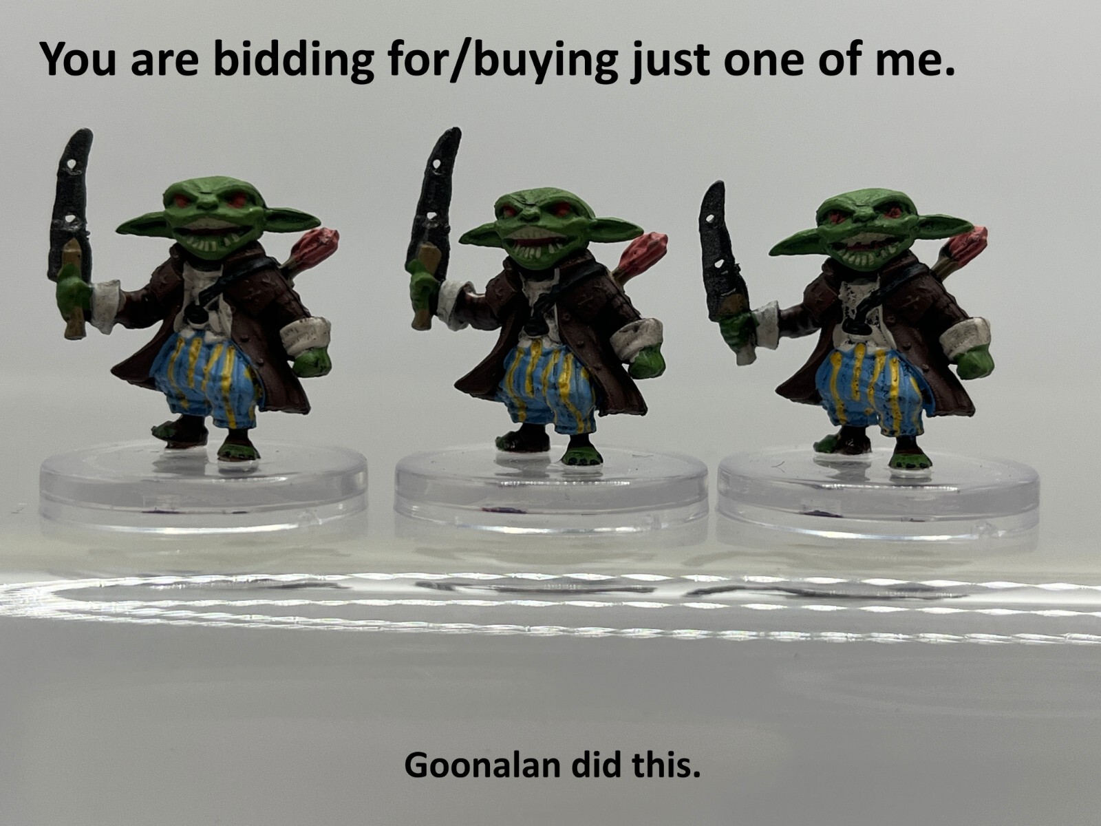 D&D Pathfinder Mini Bestiary Unleashed 02 Goblin Warchanter Dogslicer