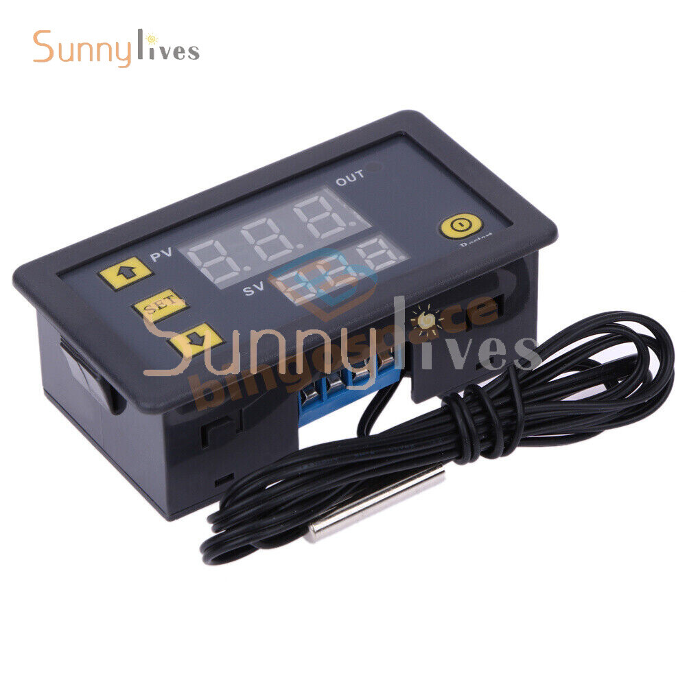 W3230 LCD 12V 20A Digital Thermostat Temperature Controller Meter Regulator