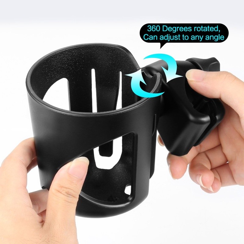 Multi-Functional Adjustable Cup Holder Strollers Bikes Wheelchairs Treadmills US