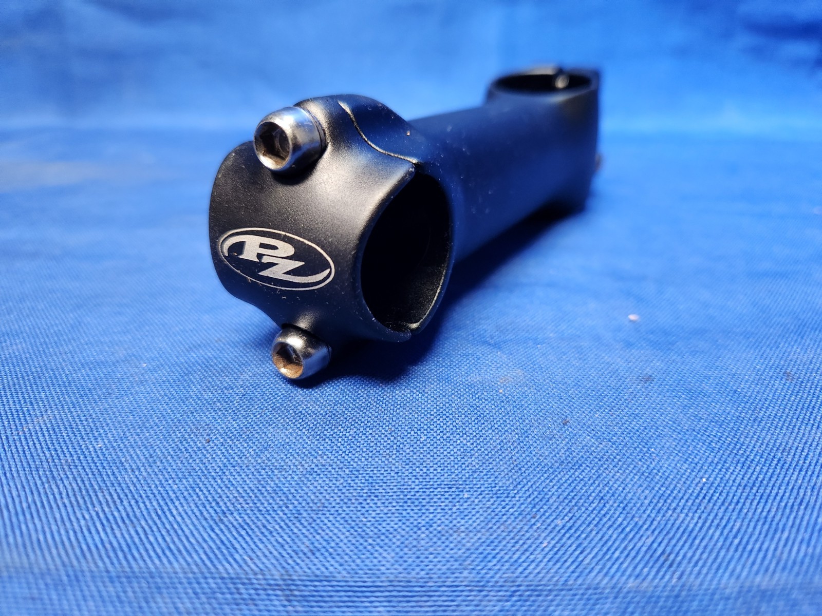 NOS Vintage  PZ Bike Stem 1 1/8 Threadless 110 mm Black  MTB
