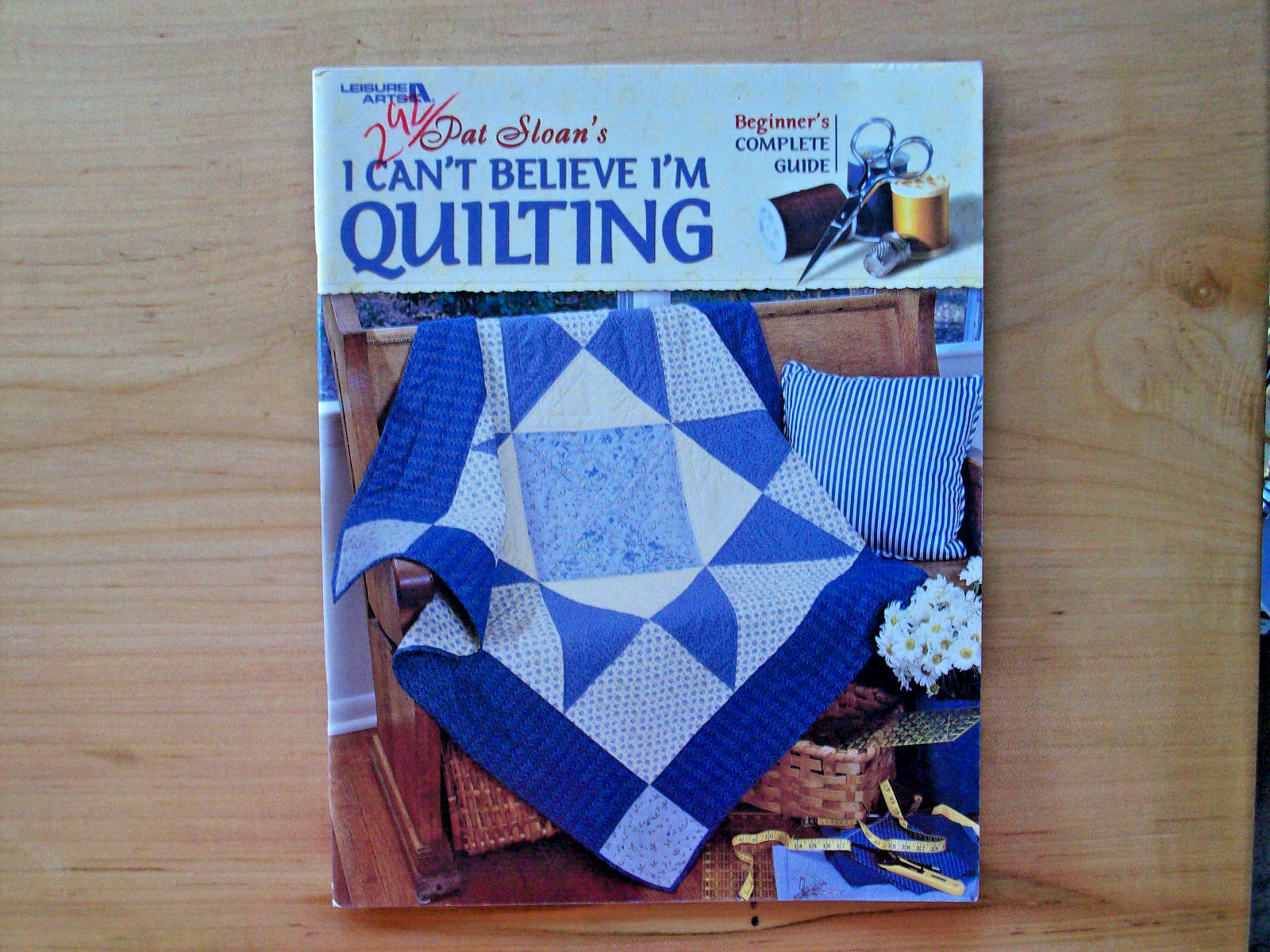 I Can't Believe I'm Quilting Beginners Complete Guide Leisure Art 3649 Pat Sloan