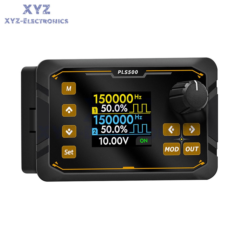 PLS500 Dual-Channel Pulse PWM Signal Generator Adjustable Programmable Dead zone