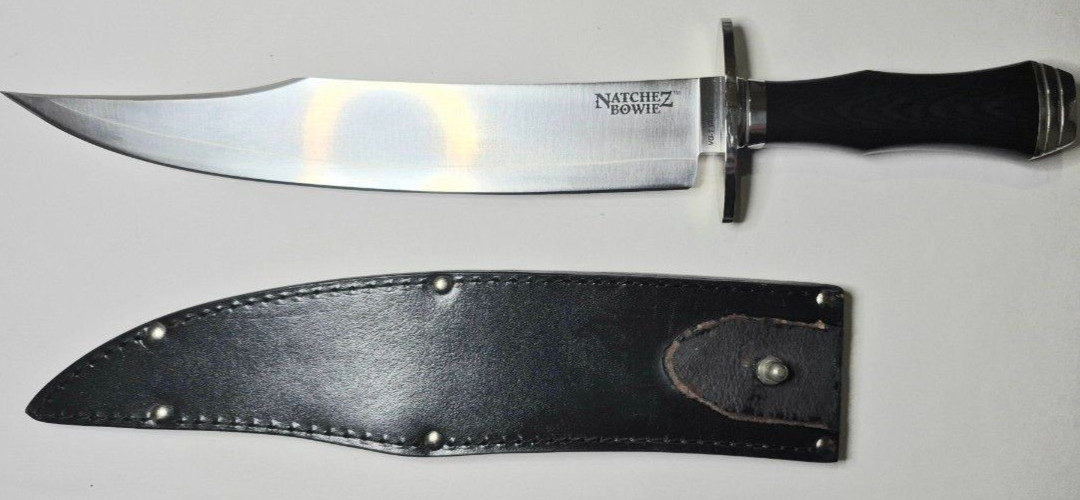 Unused Cold Steel Natchez Bowie VG-1 San Mai Fixed Blade Knife Rare
