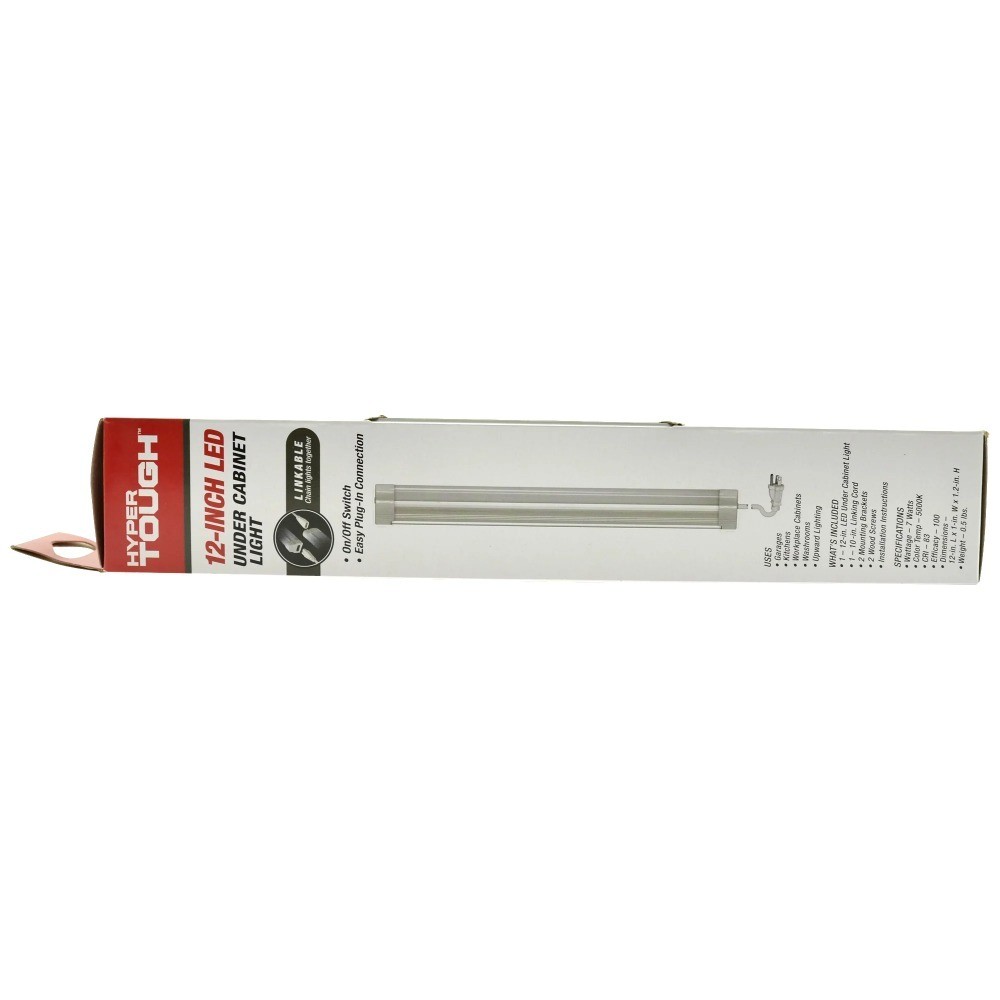 Under Cabinet Lighting 1300 Lumen 24 LED Linkable Bar Light Dimmable Kitchen