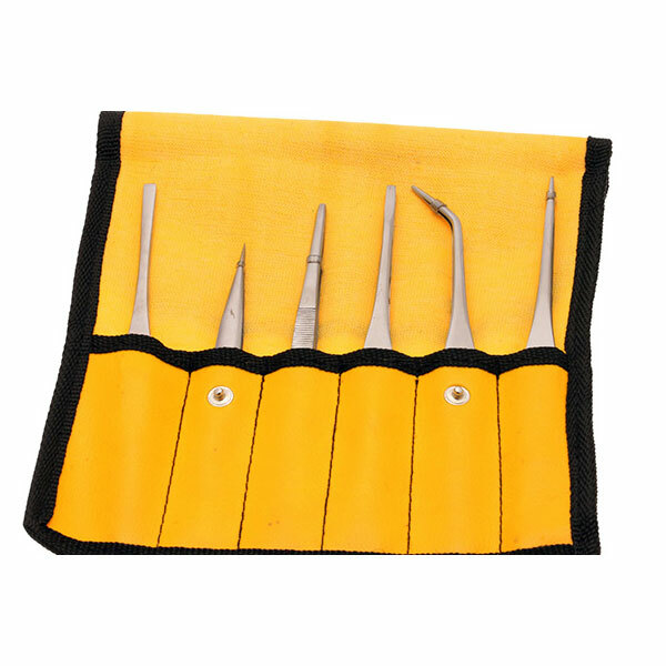 Aven 18472 Tweezer Set, 6 pieces