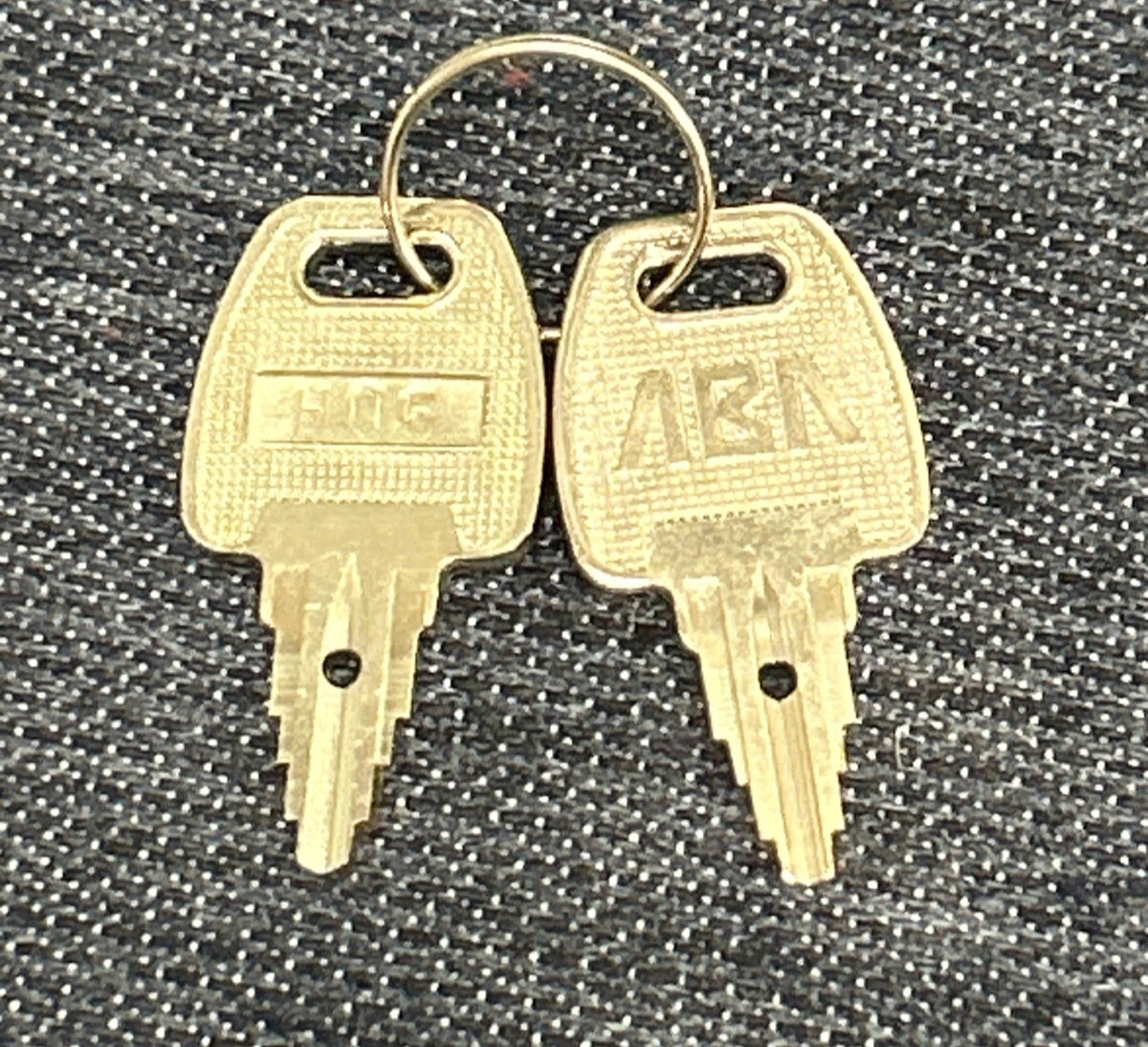 ABA REPLACEMENT LOCK W/TWO KEYS H05 LOT OF 2 SETS