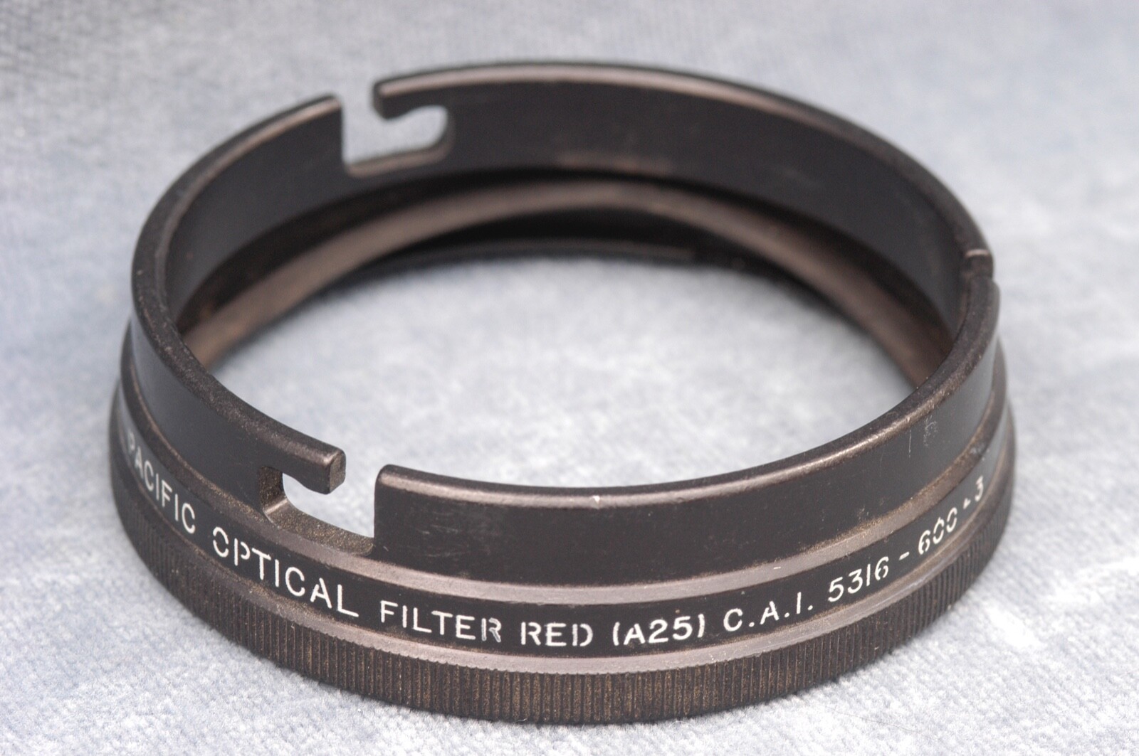 PACIFIC OPTICAL AERIAL CAMERA FILTER RING, NO GLASS, PUT YOUR 72MM IN