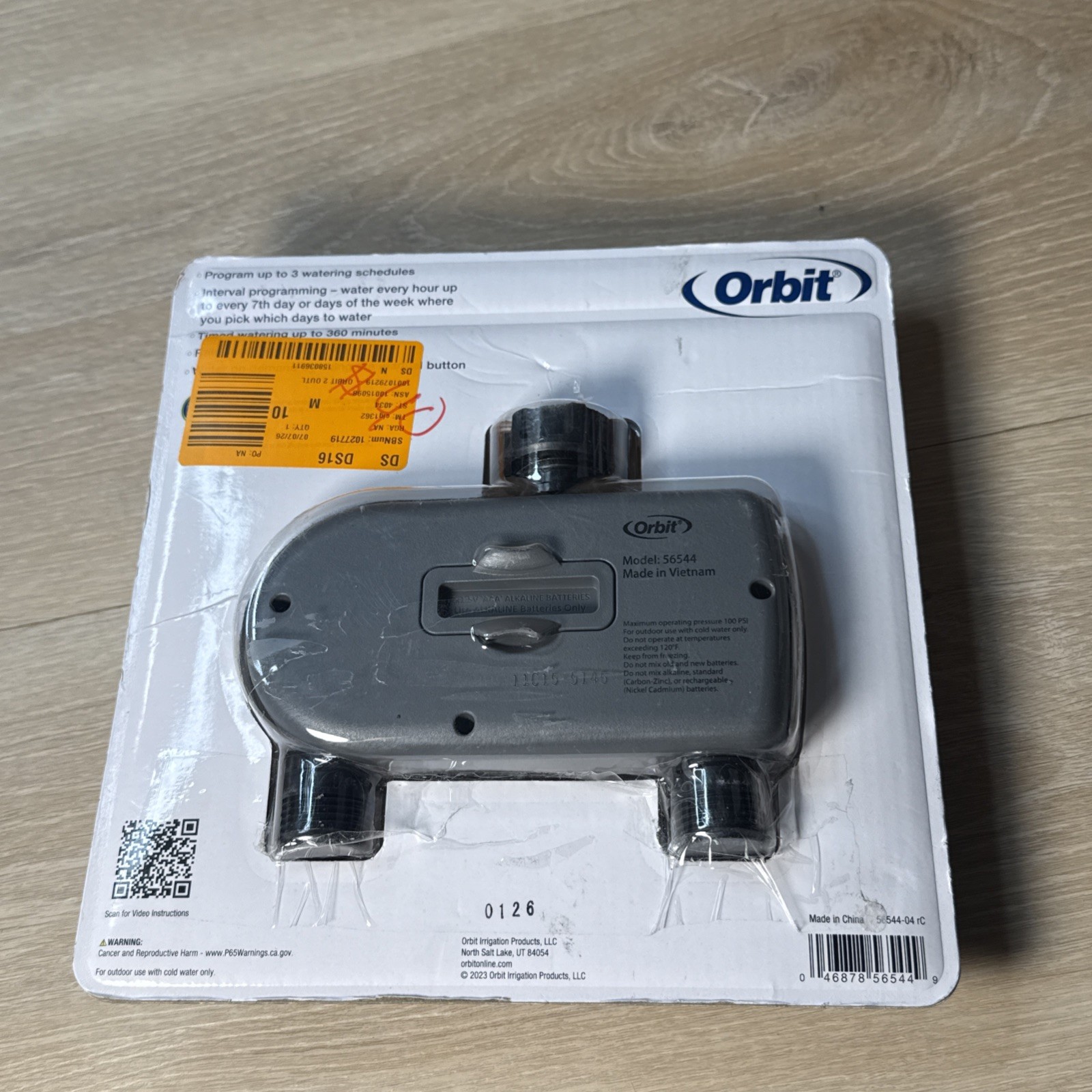 Orbit 56544 2-Outlet Hose Faucet Timer