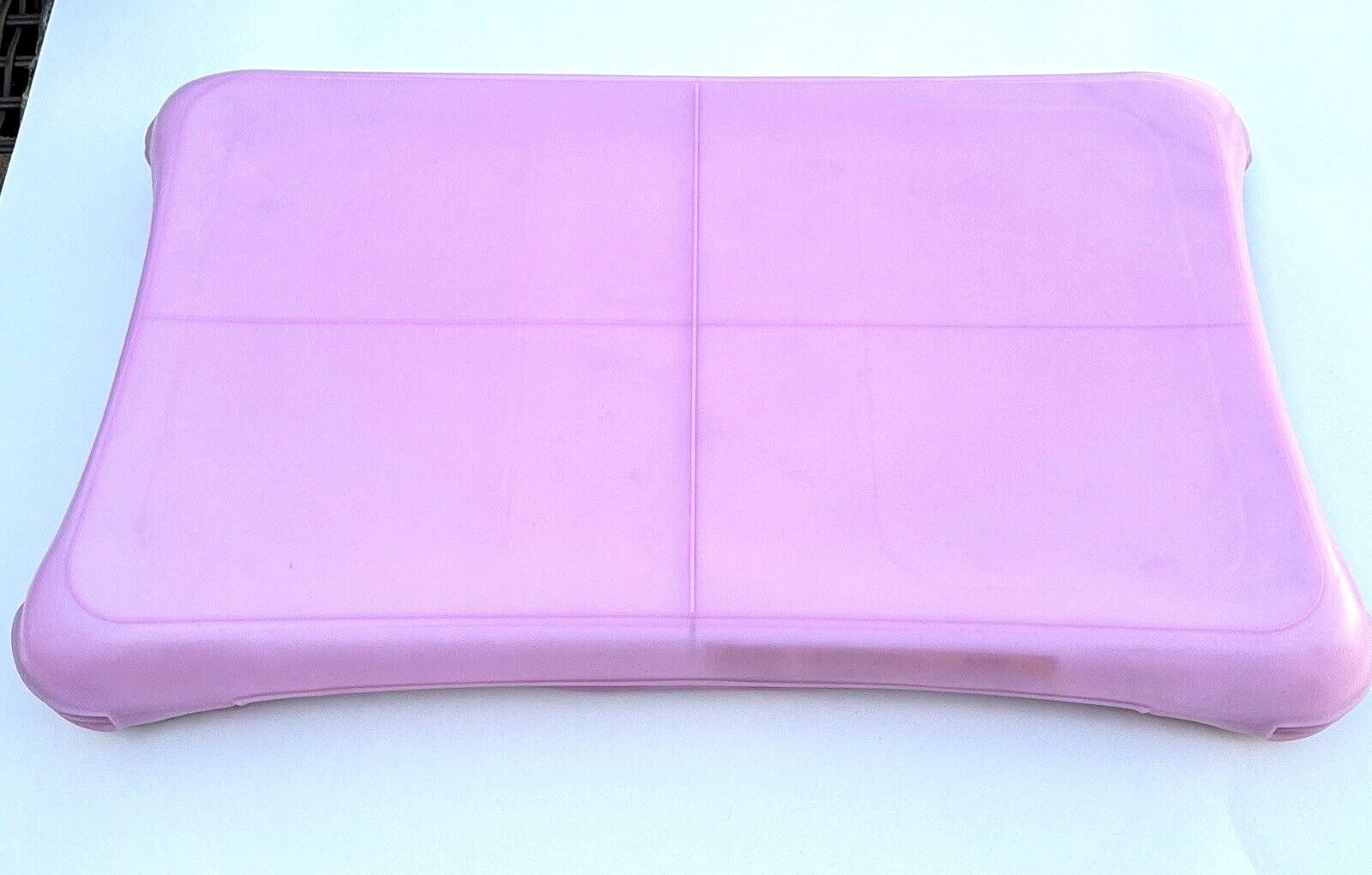 Nintendo Wii Fit Fitness Balance Board with Pink Silicone Skin & Wii fit PlusDVD