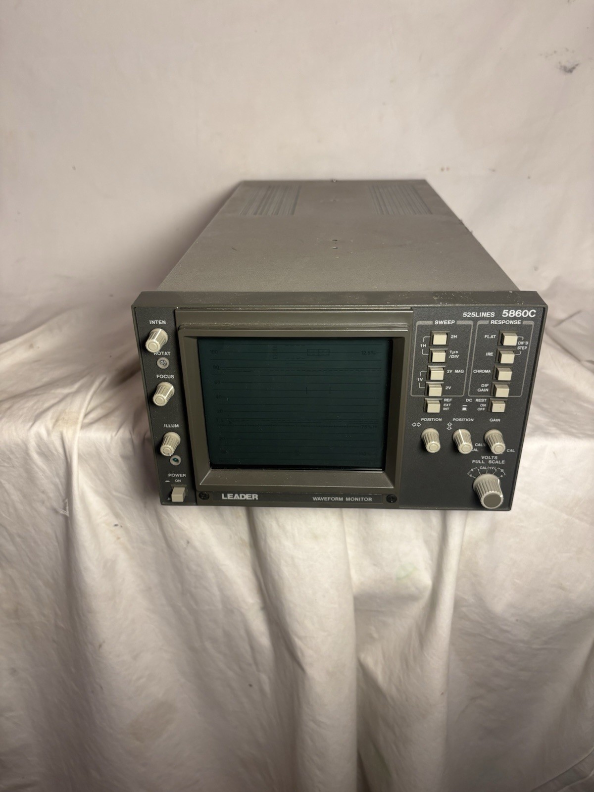 Vintage Leader 5860C Waveform Monitor 525Lines GREAT CONDITION