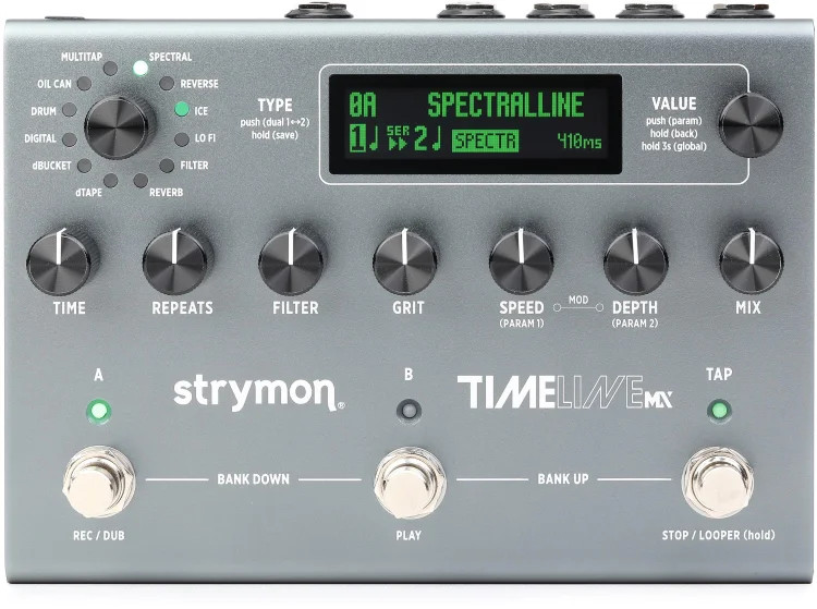 Strymon TimeLine MX Multi-delay Workstation Pedal