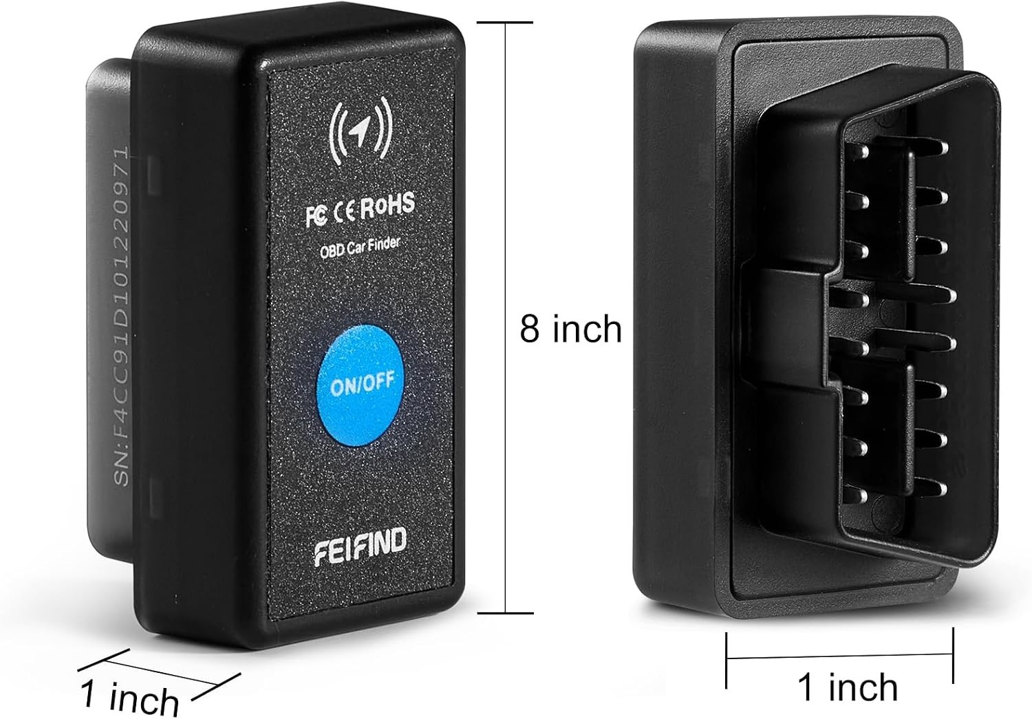 Mini GPS Tracker for Vehicles No Monthly Fee/No Subscription, Hidden Tracker ...
