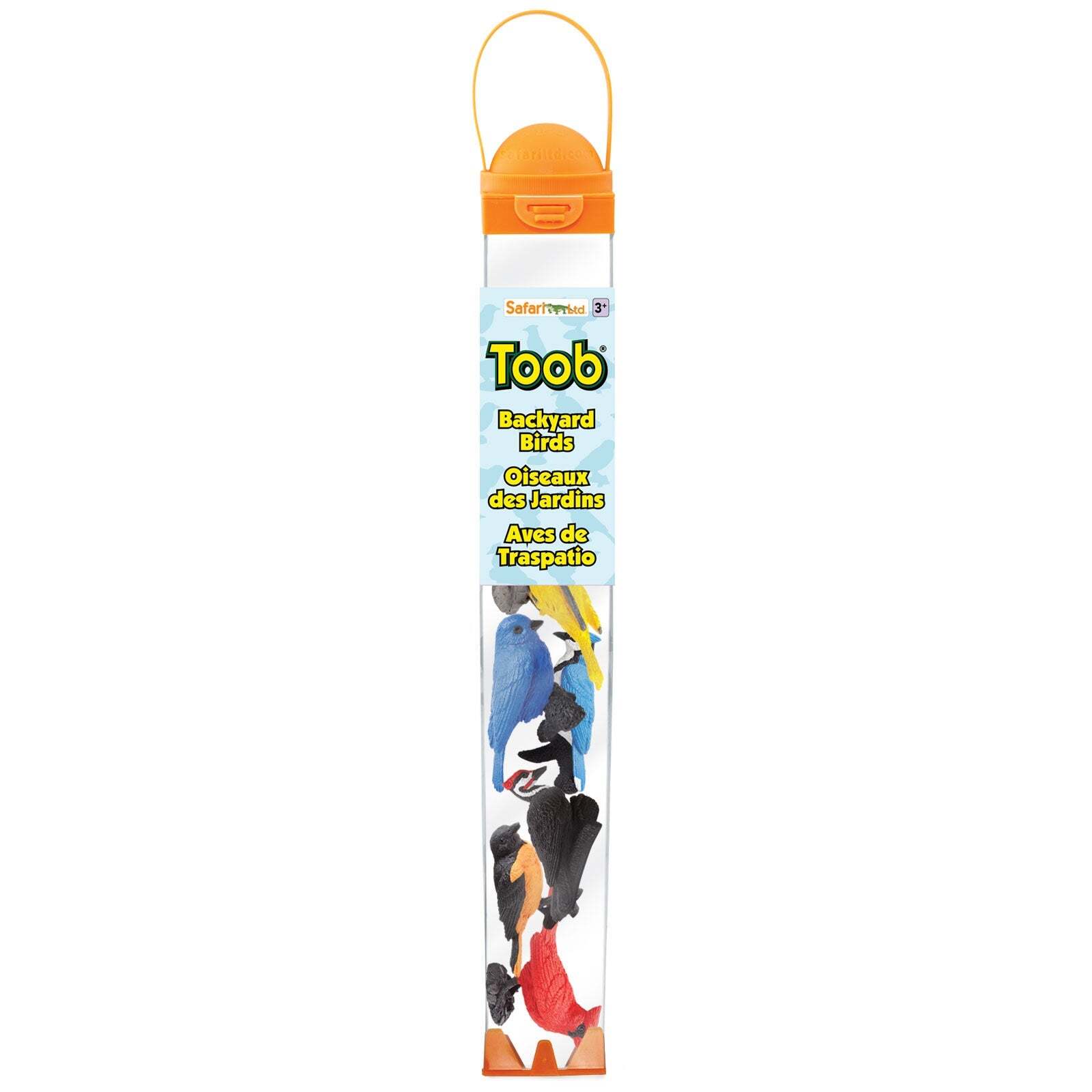 Safari Ltd Backyard Birds Toys TOOB® Miniature Toy Figurine Set for Kids