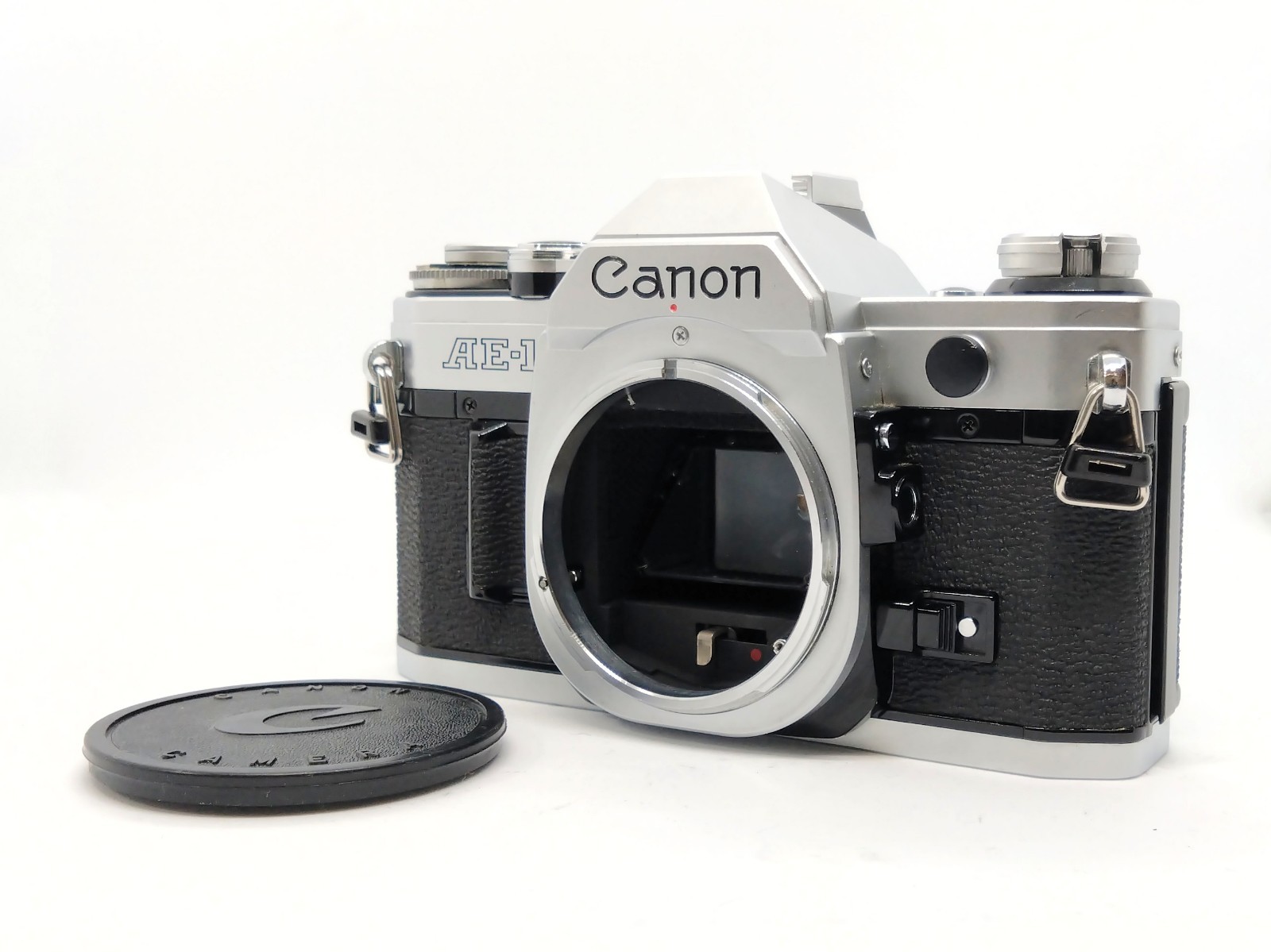 [NEAR MINT] Canon AE-1 35mm SLR Film Camera Silver Body Only From JAPAN