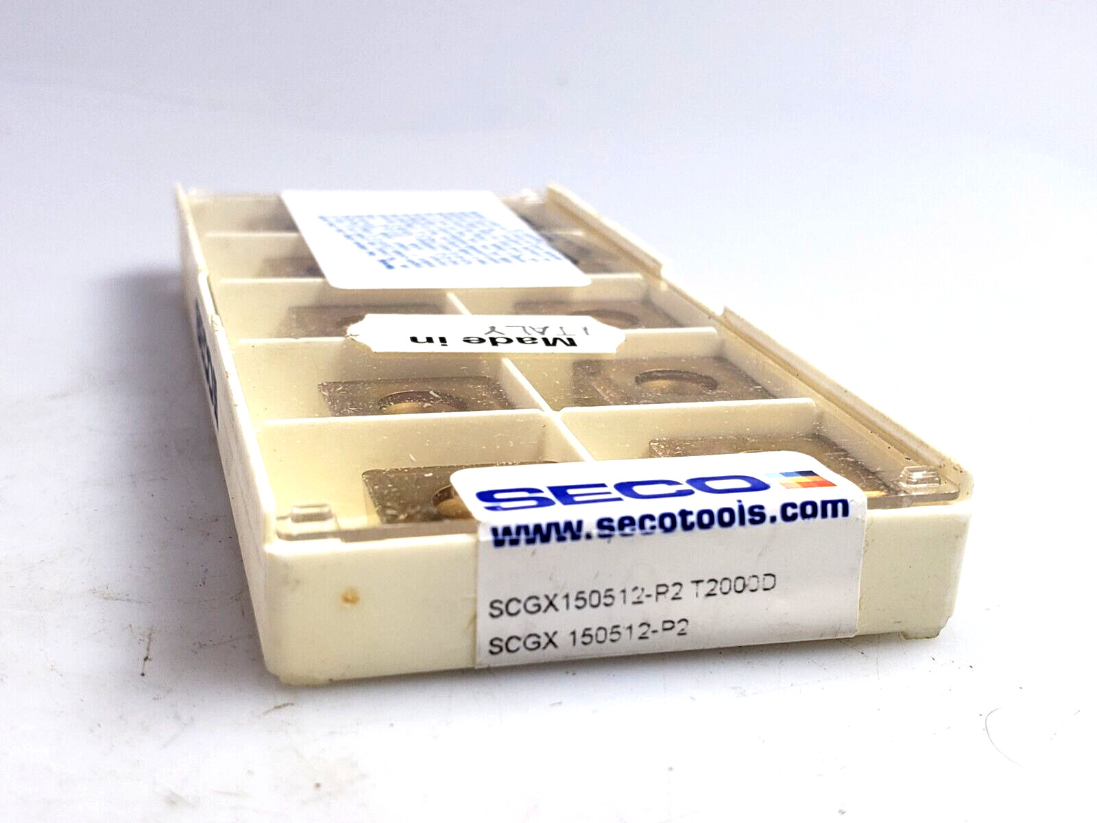 SECO SCGX 150512-P2 T2000D Carbide Drilling Inserts (Box of 10)