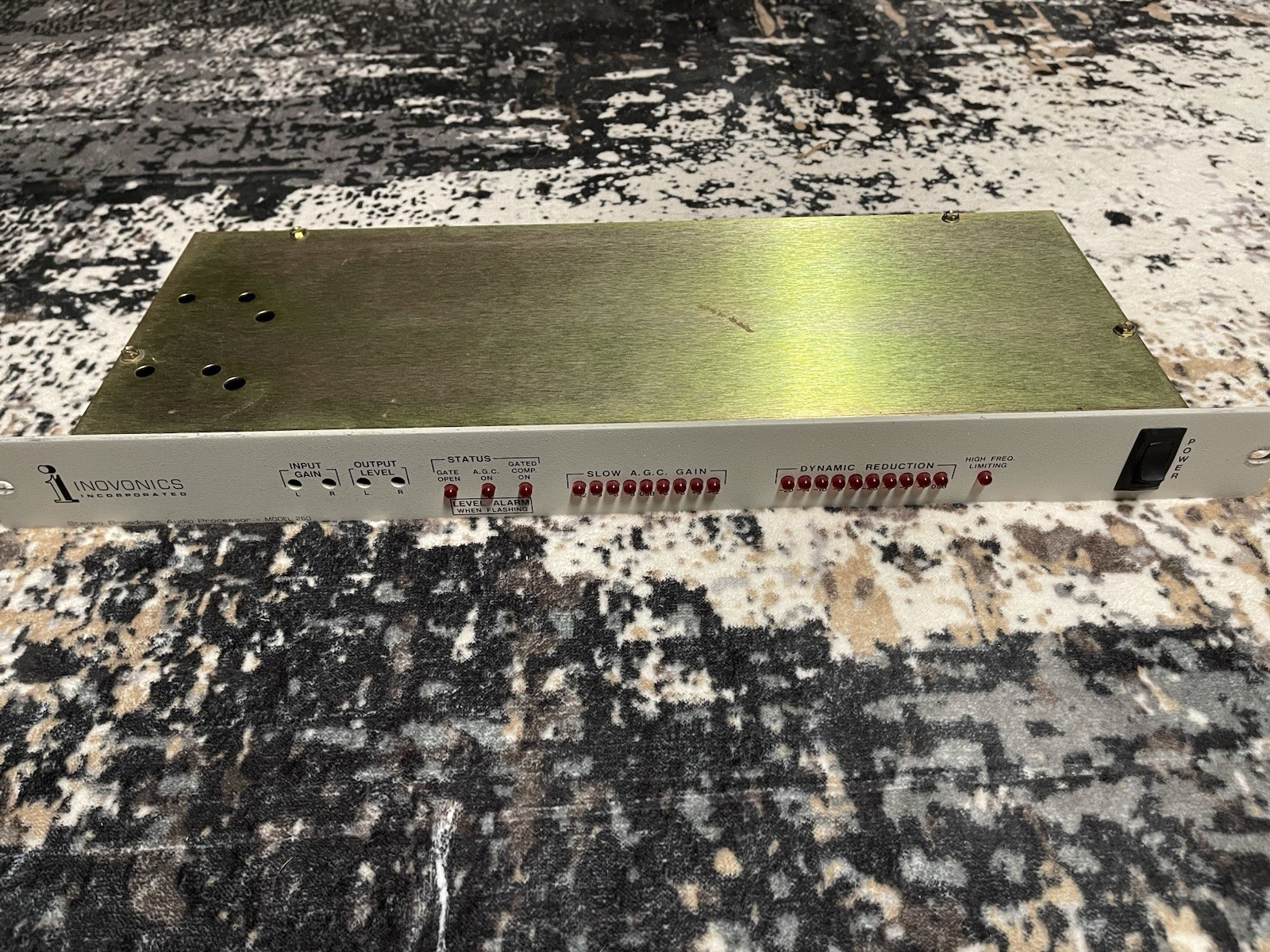 Inovonics Incorporated Stereo Broadcast Audio Processor Model 260
