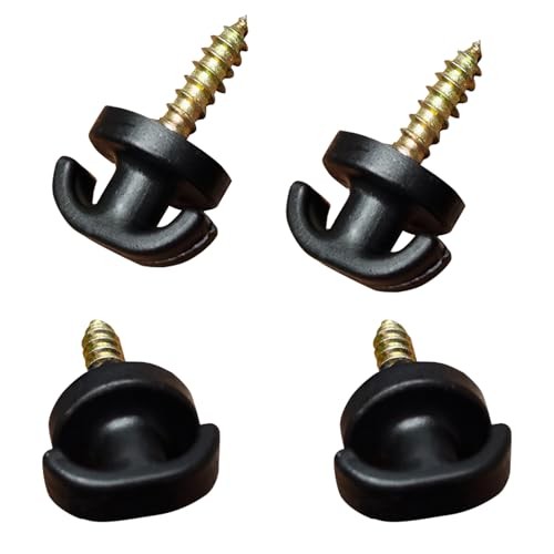 4PCS Car Cargo Net Hooks, Cars Trunk Hook Screws, Auto Cargo Nets Tie Down