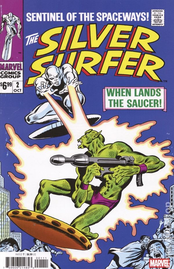 Silver Surfer Facsimile Edition #2A 2026 Stock Image