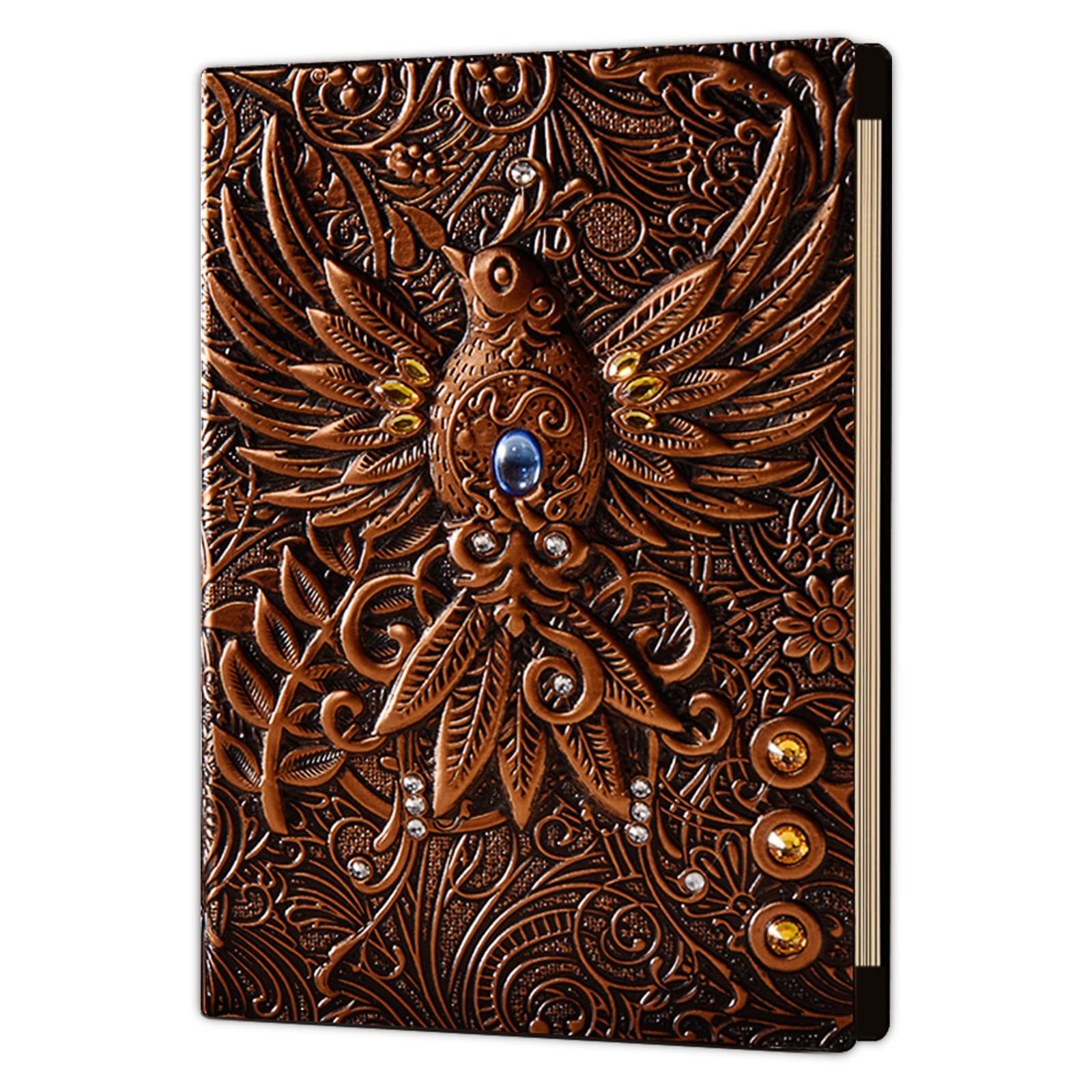 AncientDeer DND Notebook Unique 3D 6 Ring Binder Refillable Diary Notepads