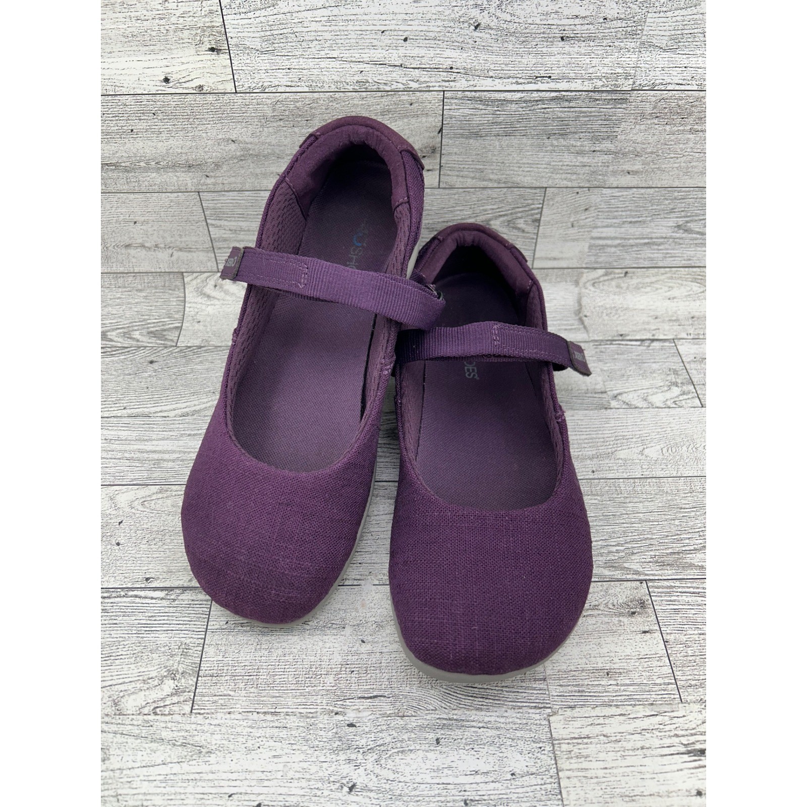 Xero Shoes Cassie Purple Mary Jane Flats Comfort Shoes Women Size 7