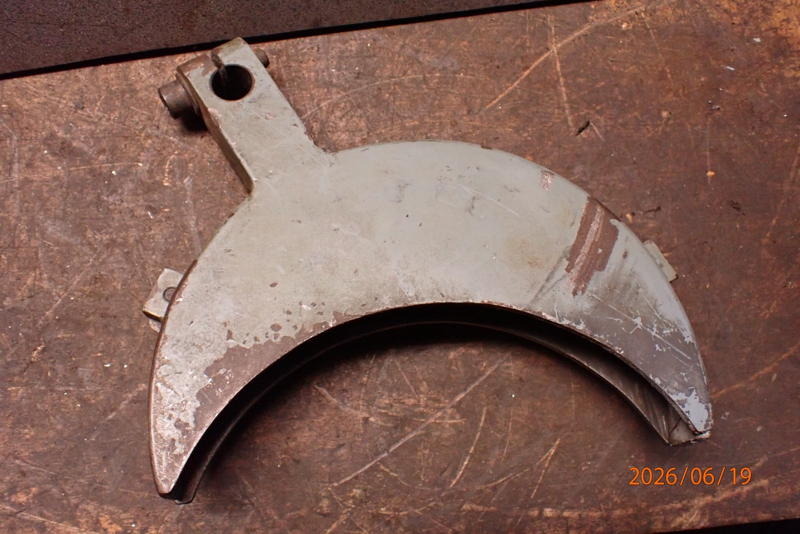 OLDER TOOL CUTTER SURFACE GRINDER WHEEL GUARD