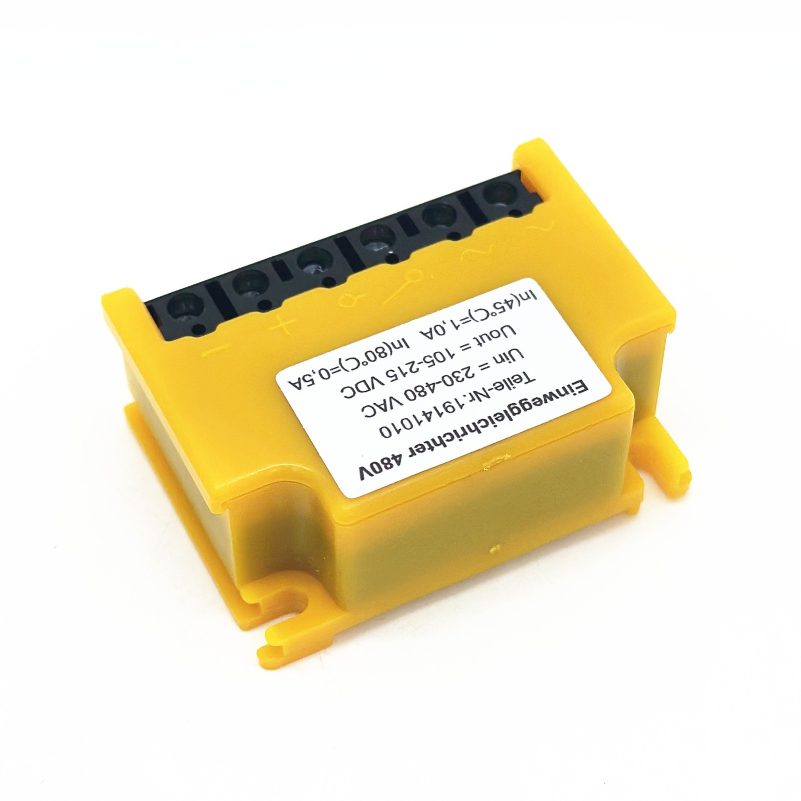 Einweggleichrichter 19141010 230...480VAC 105..215VDC Half-Wave Rectifier