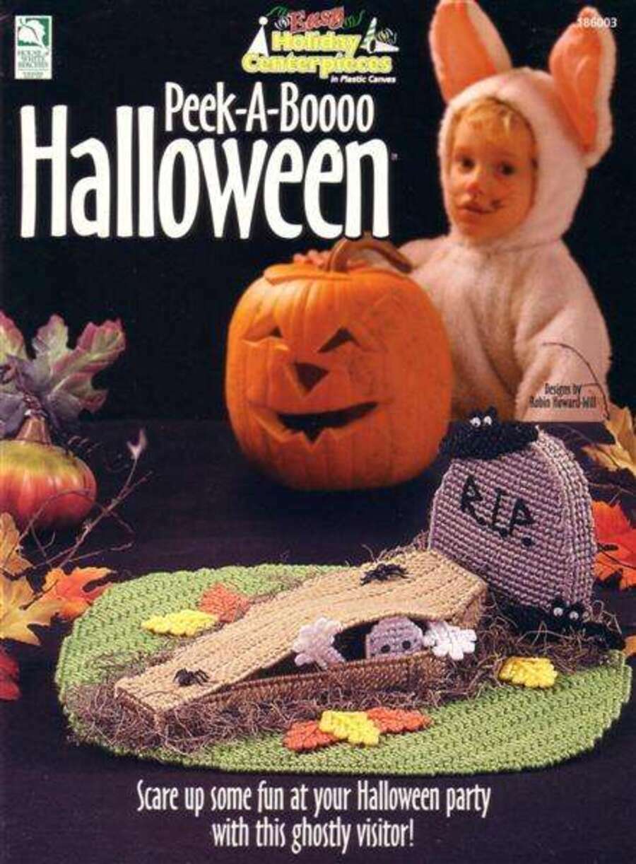 NEW HOUSE OF WHITE BIRCHES PC PEEK-A-BOOOO HALLOWEEN GREAT DESIGNS