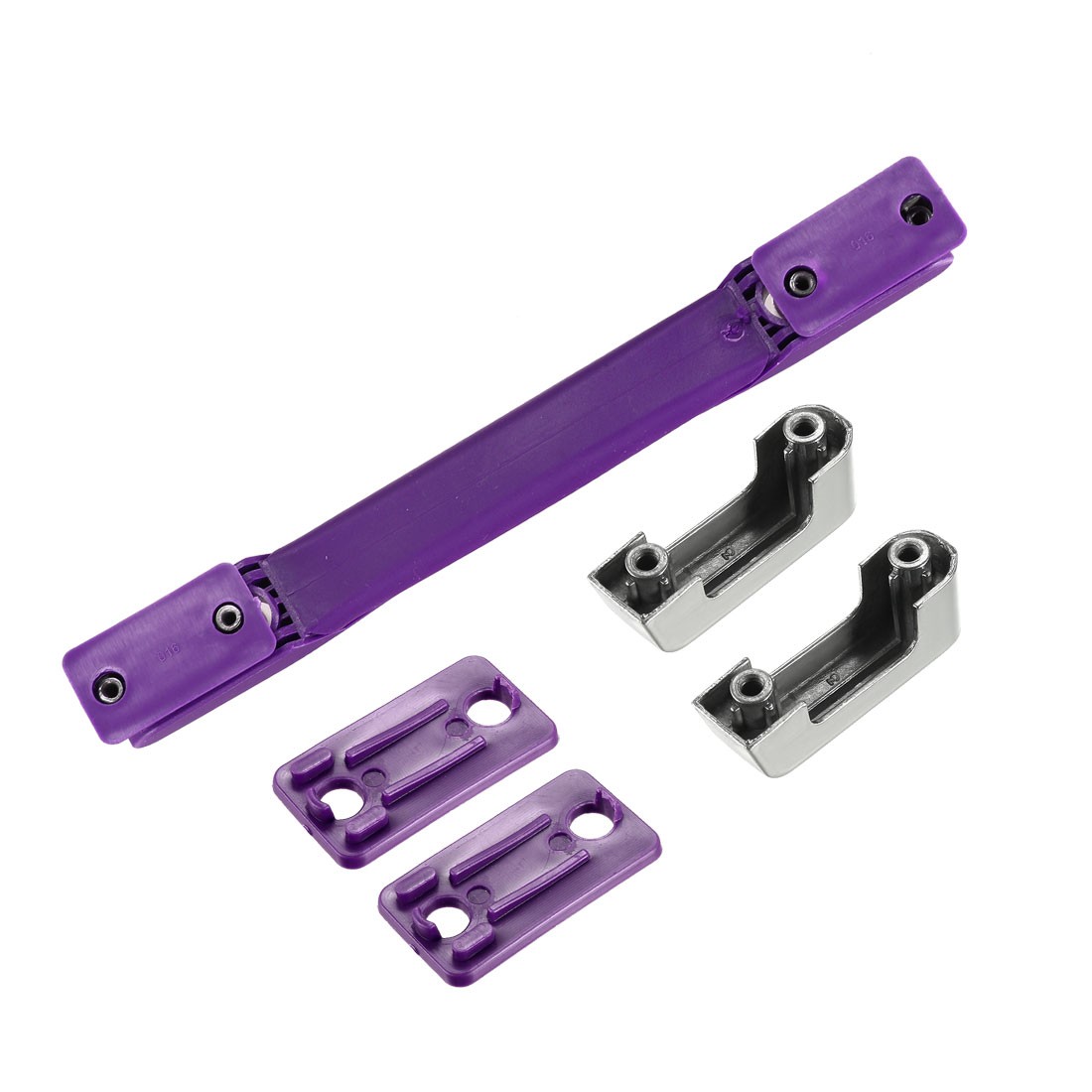 2Pcs Luggage Handle 220mm Long Strap Grip Replacement for Suitcase Case Purple