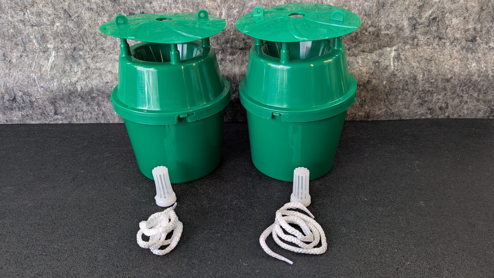 🔥Lot of 2 New/Unused🔥 Alpha Scents UNI-Trap Green Insect Trap Bucket Only