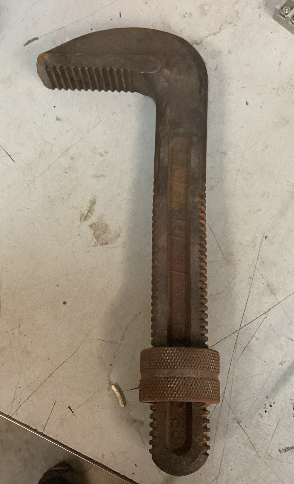 RIDGID HOOK JAW & Color FOR 36'' ALLOY STEEL PIPE WRENCH