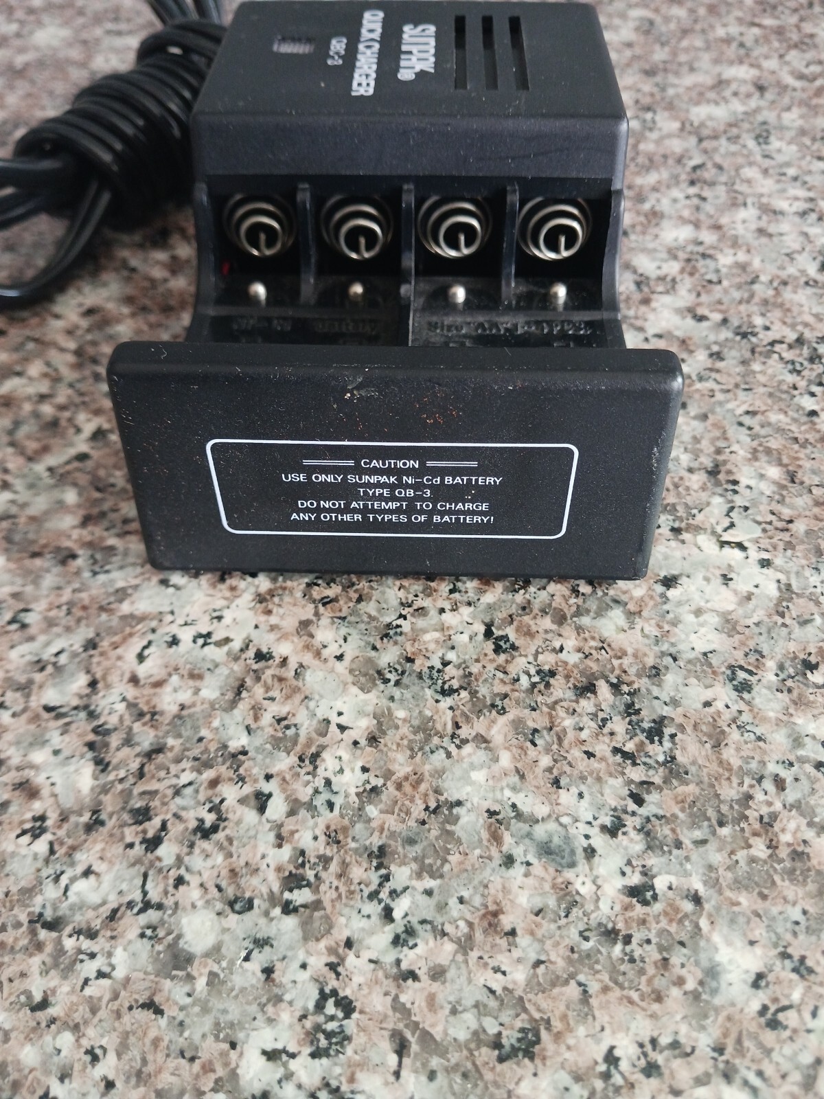 SUNPAK QUICK CHARGER QBC-3