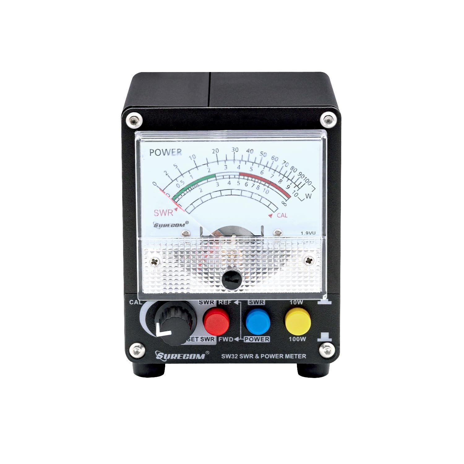 Mcbazel Surecom SW-32UV 125-525MHz 100Watt SWR & Power Meter Black