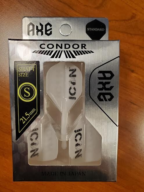 CONDOR AXE DART SHAFT/FLIGHT  STANDARD FLIGHT SHORT SHAFT AFRICAN WARRIOR