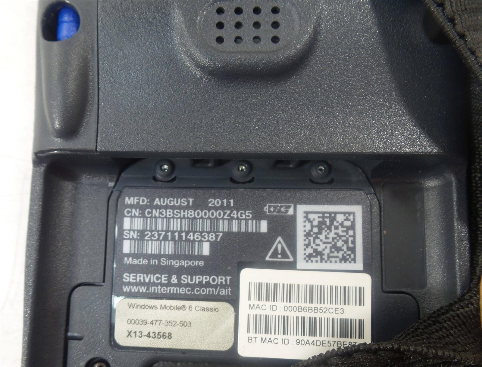 New - Intermec CN3NI Handheld Computer Barcode Scanner - Free Shipping