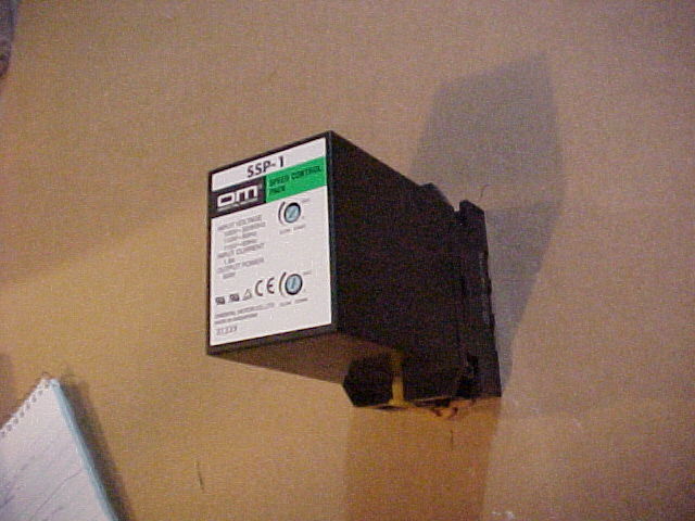 Oriental Motor SSP-1 Motor Speed Control Pack W/Mounting Block