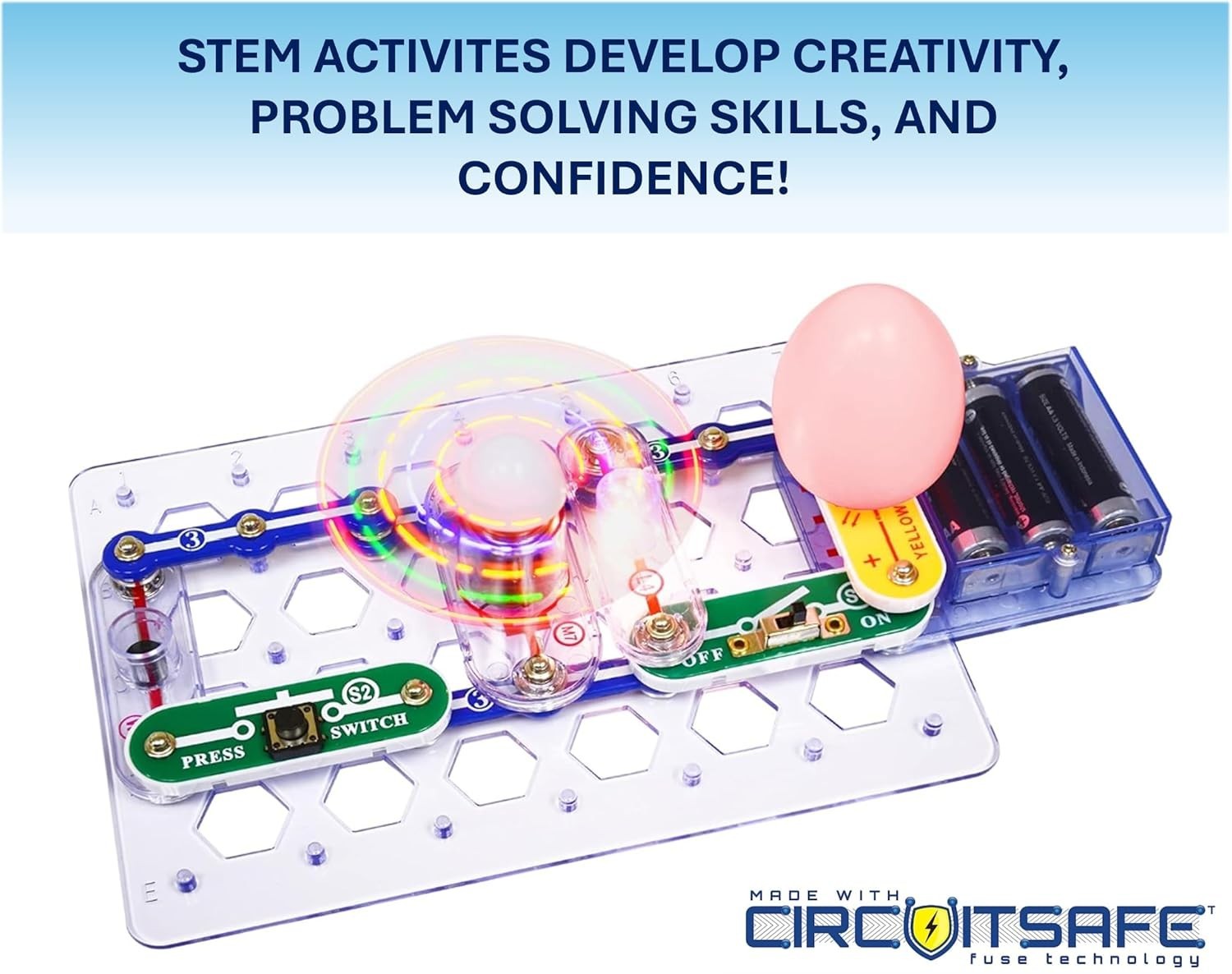 Beginner, Electronics Exploration Kit, Stem Kit for Ages 5-9 SCB-20