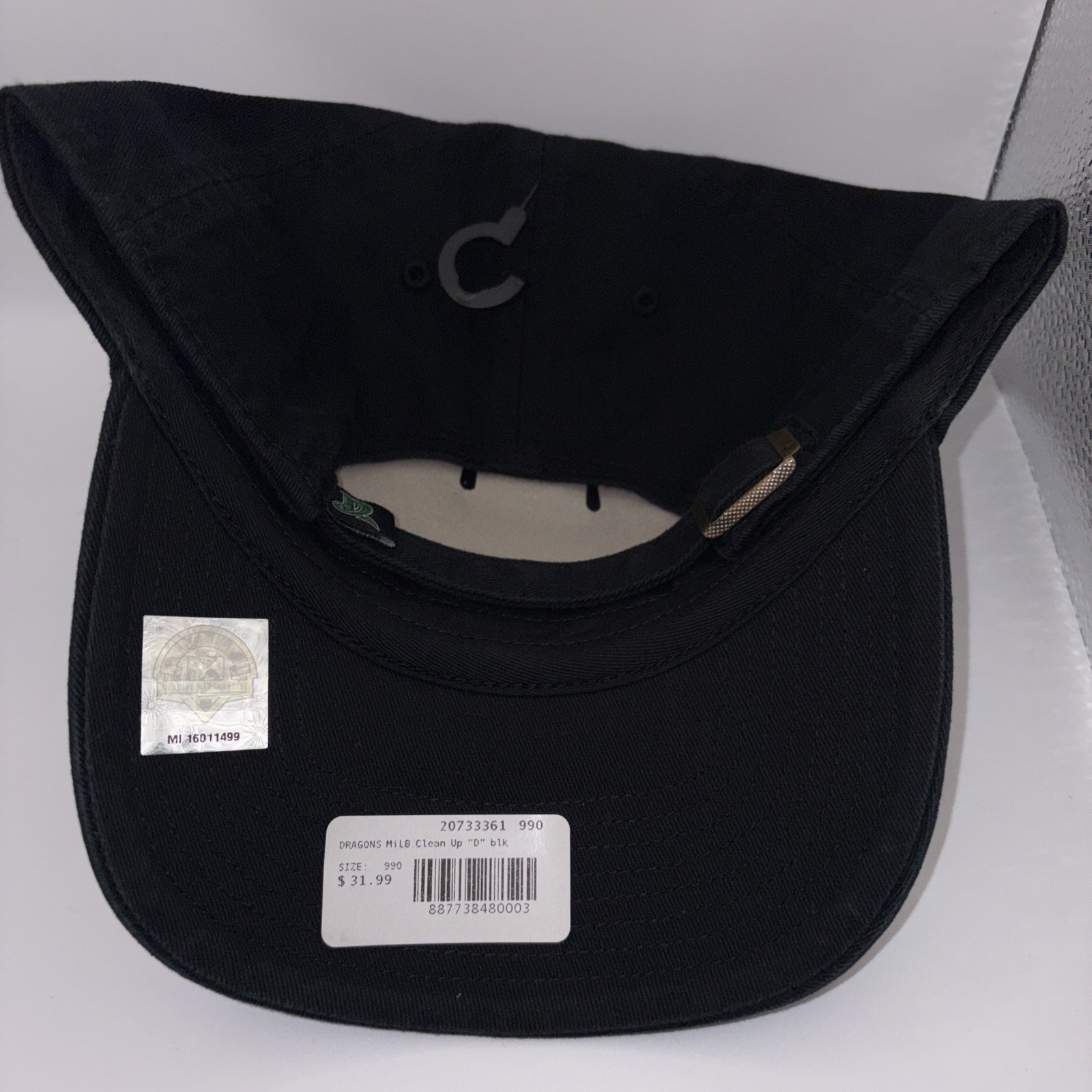 Dayton Dragons '47 Clean Up - Unstructured Dad Hat - Black MiLB Adjustable Cap