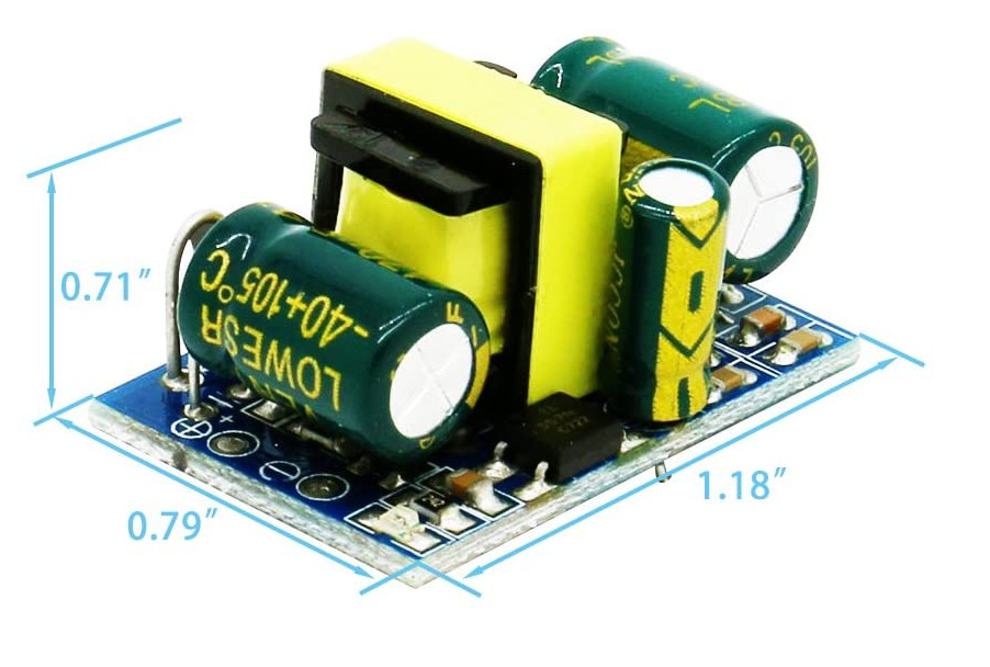 700mA 90~240V AC to 5V DC Converter Buck Voltage Regulated  Industrial LED Power