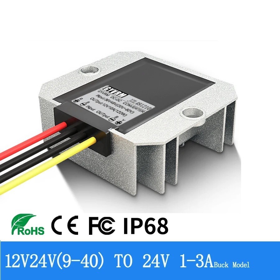 DC DC Converter 9-36V to 24V 1A 2A 3A Voltage Stabilizer Power Regulator Module