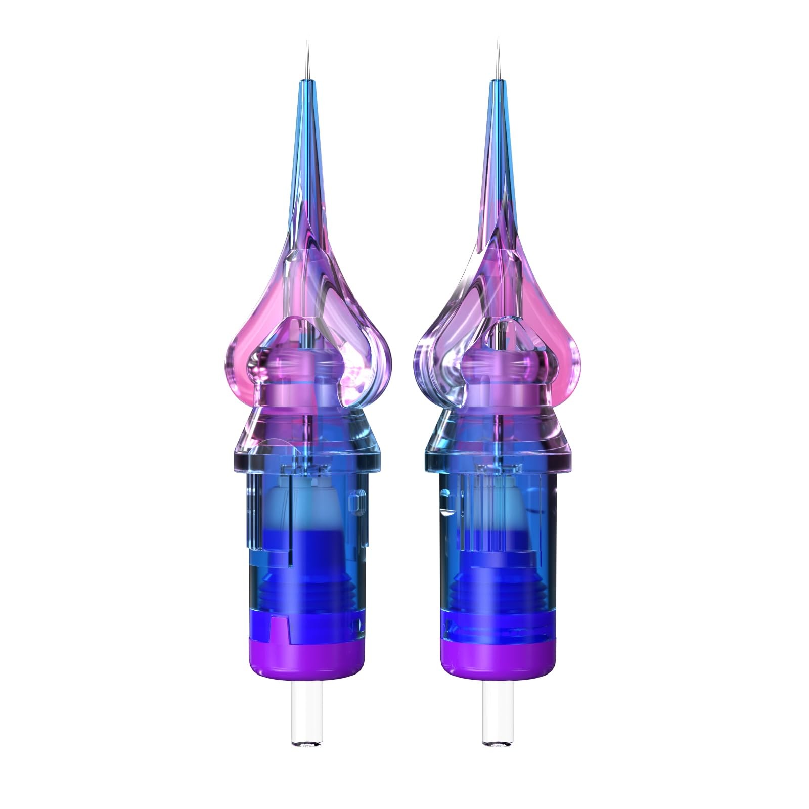 Mast Heart Tattoo Needles Cartridges 20Pcs Disposable 0801RL 0801RL, Blue